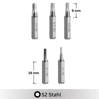 4 mm Schraubendreher-Bit Sechskant  ( Hex )